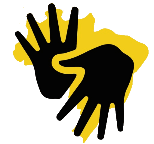 Libras hand sign icon